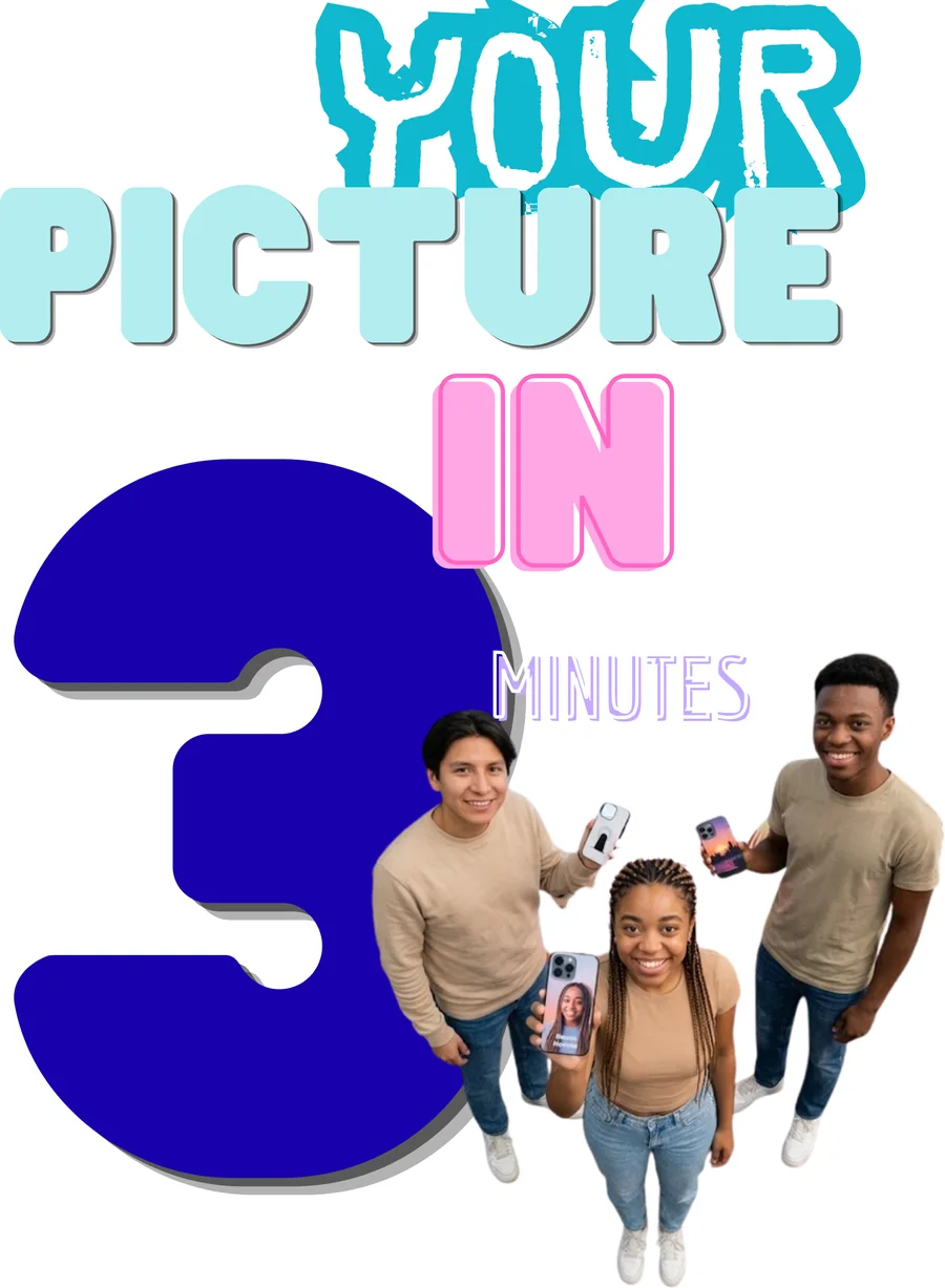 Tu foto en 3 minutos